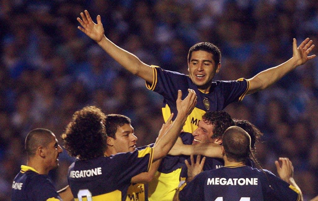 Desde Maradona, hasta el último título con Tévez. Los Xeneizes cumplieron el pasado 3 de abril 115 años y estas fotos son memorables.