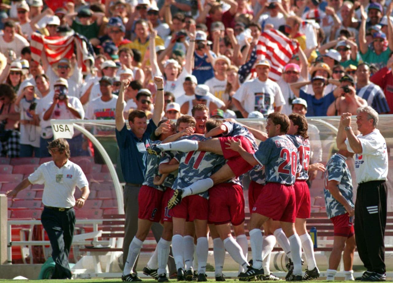 Aunque Colombia descontó, su derrota contra Estados Unidos sentenció prácticamente su eliminación del Mundial de Estados Unidos.