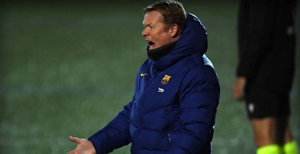 Koeman y la falla de dos penaltis del Barcelona: “No puede ser”