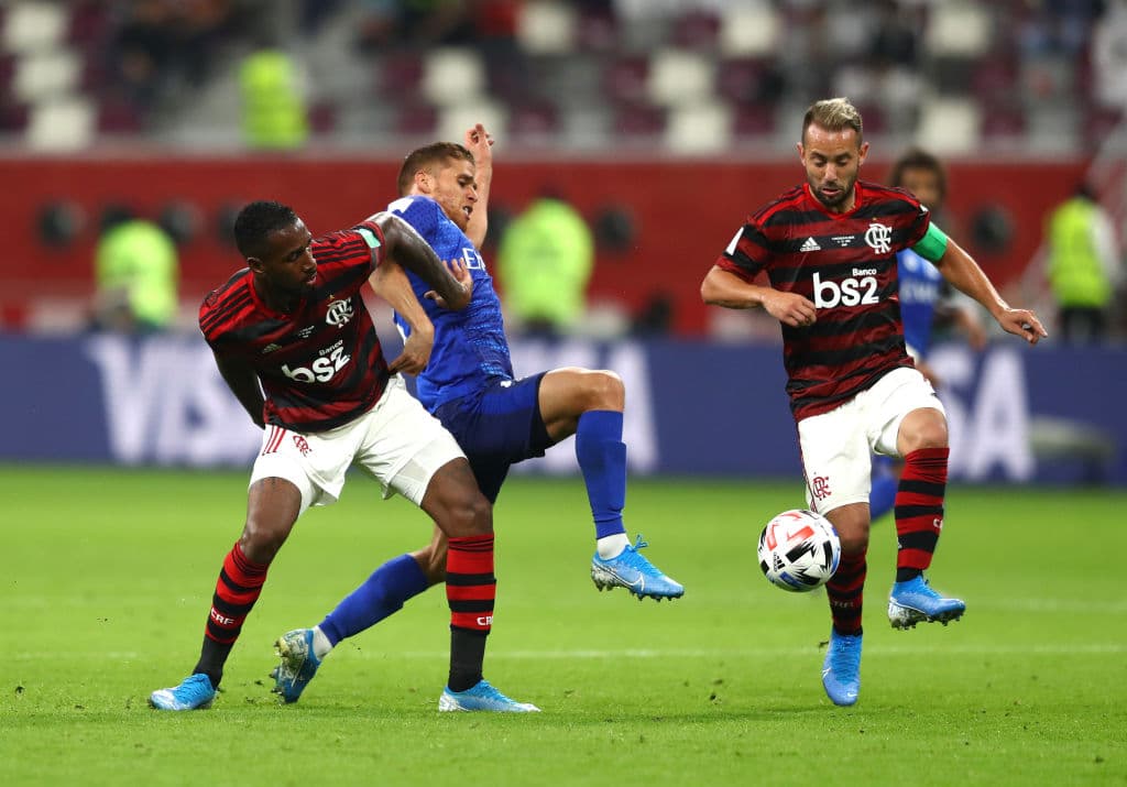 Con goles de Giorgian De Arrascaeta, Bruno Henrique y autogol de Ali Al-Boleahi, Flamengo remonta y consigue el pase a la Final del Mundial de Clubes.