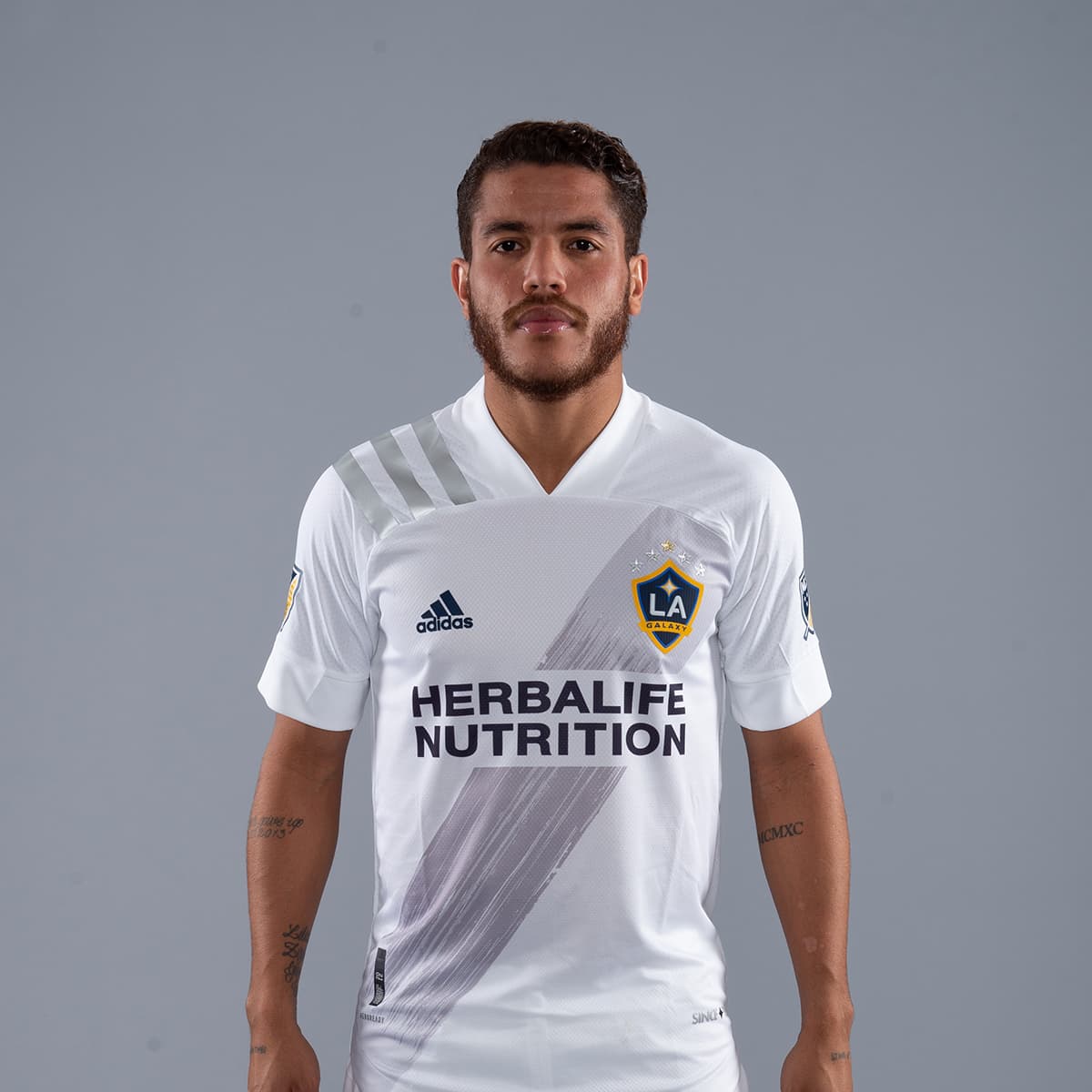 Jonathan dos Santos es el capitán de LA Galaxy.
<br>
