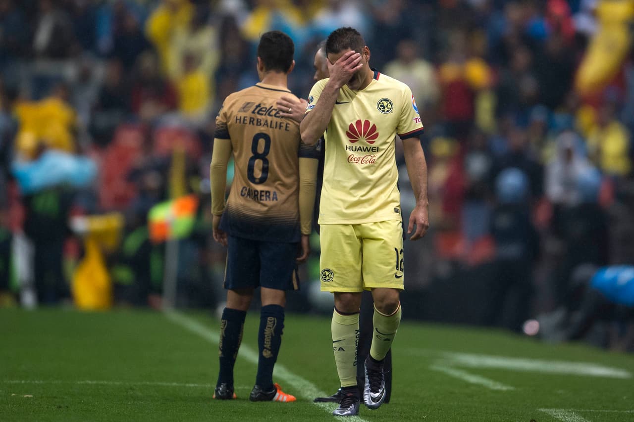 Pablo Aguilar se disculpa con la afición americanista por su expulsión ante Pumas