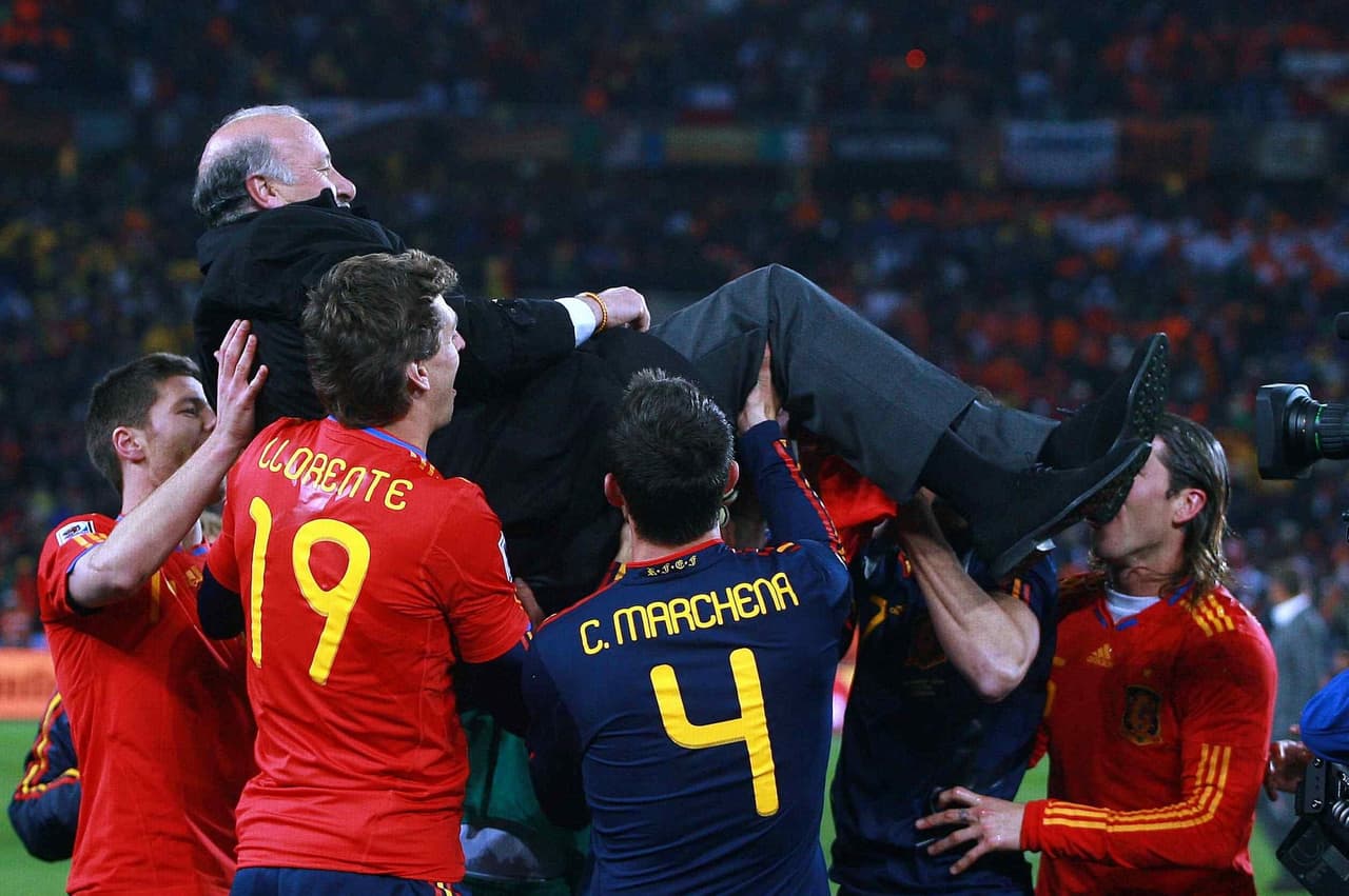 Vicente del Bosque era muy criticado en España hasta esa final.