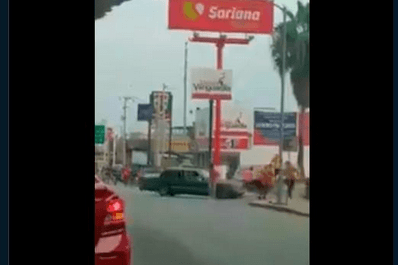 Sin embargo, las agresiones entre seguidores de ambos equipos comenzaron desde las calles, con intentos de atropellar con automóviles y demás.