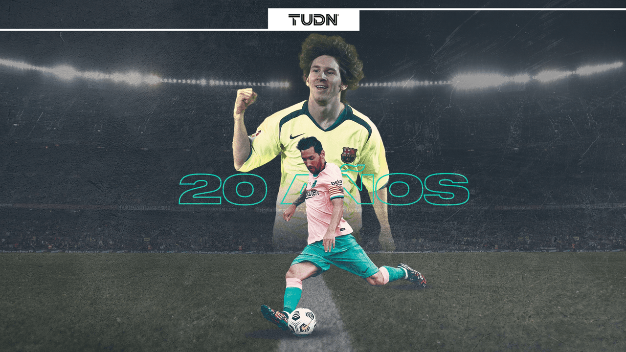 Lionel Messi cumple 20 años con el FC Barcelona