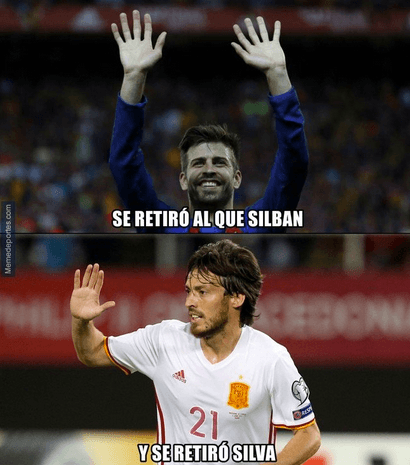 El anuncio de retiro de David Silva de la selección de España dejó una curiosa conclusión entre algunos fanáticos.