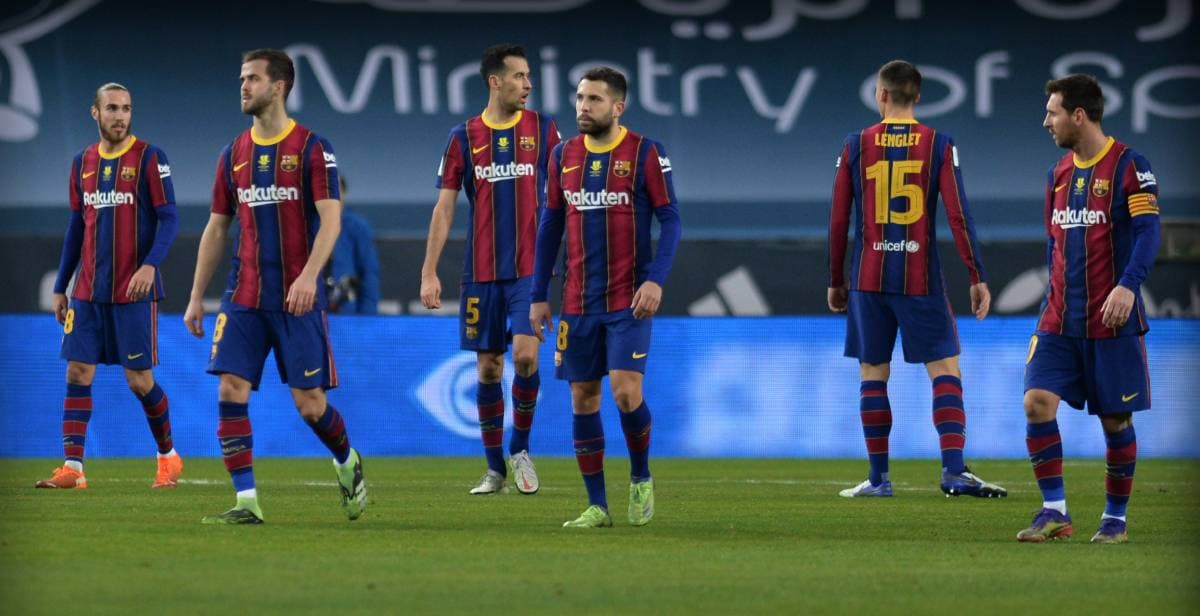 Tras perder la Supercopa, el Barcelona va a descansar dos días