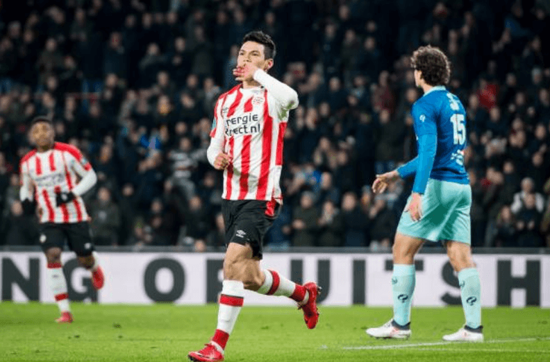 Nació el #MiércolesdeChucky: Hirving Lozano marcó su gol 13 con el PSV Eindhoven