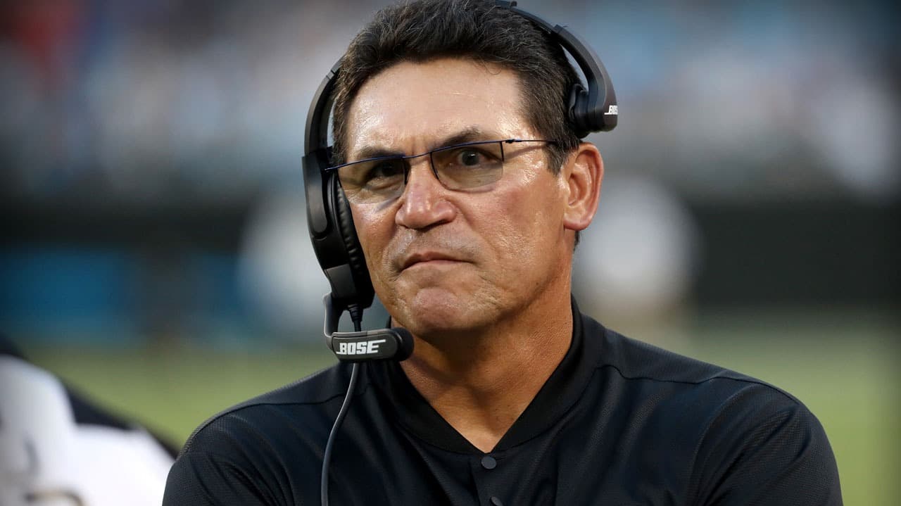 Oficial: Carolina Panthers despidieron a Ron Rivera