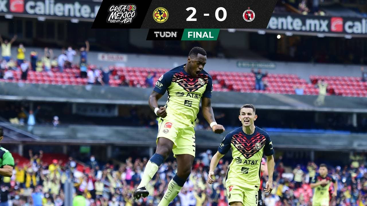 América vence a Xolos con goles de Córdova y ¡Renato Ibarra!