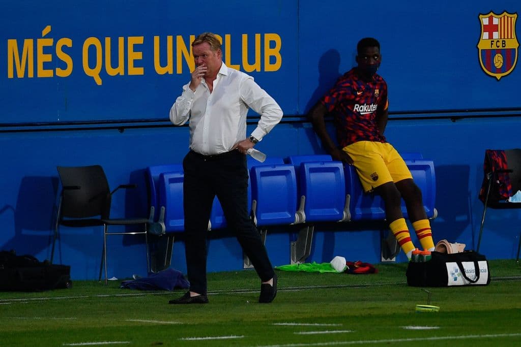 Ronald Koeman aún no puede dirigir con el Barcelona