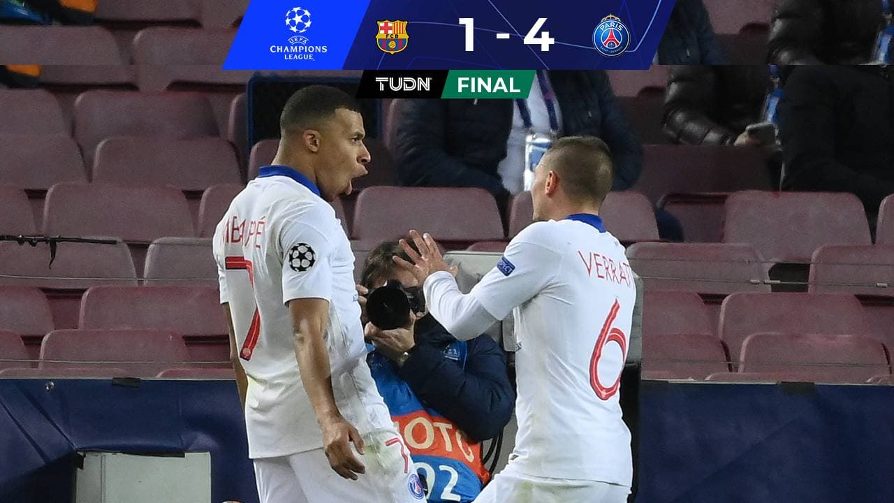 ¡El rey! Mbappé humilla a Messi con triplete en Camp Nou