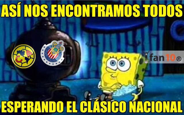 Chivas goleó y 'bailó al América en el clásico nacional y los memes acabaron con las Águilas.