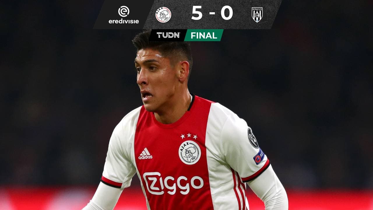 Ajax golea y Edson Álvarez se queda en la banca