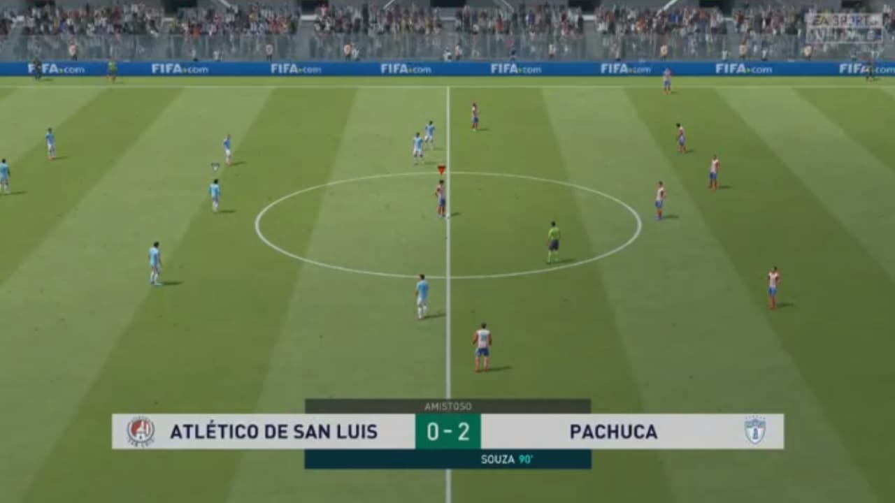 Carlos Gutiérrez cayó 0-2 ante Kevin Álvarez y Pachuca escala al segundo puesto del futbol virtual.