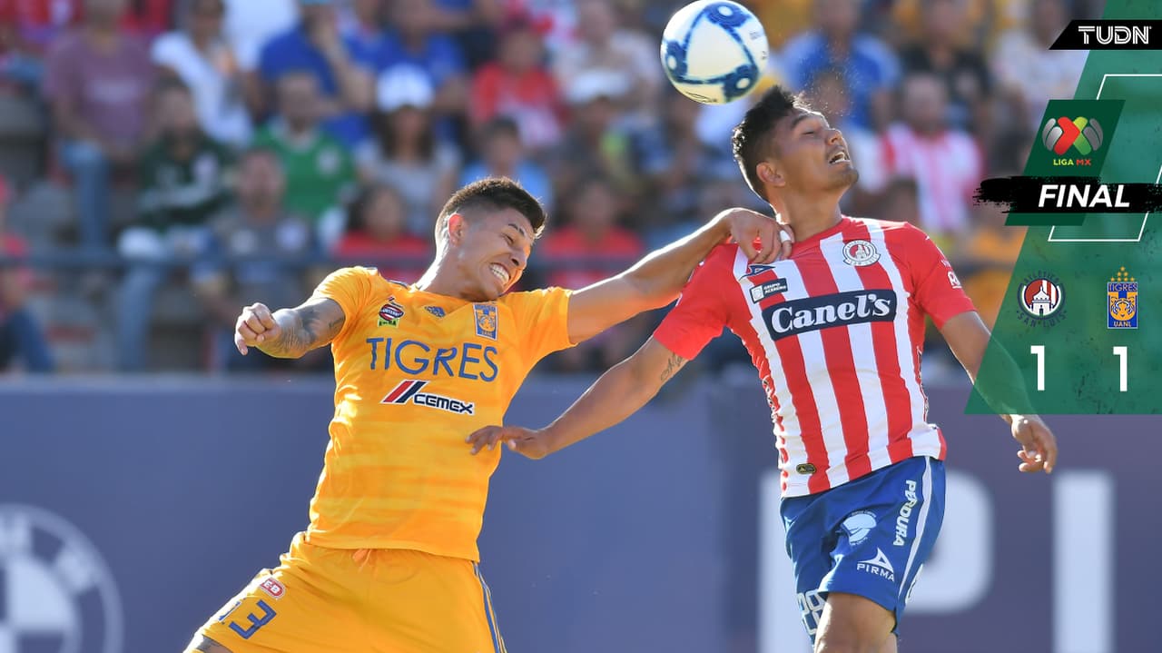Los Tigres no pudieron ante un disminuído San Luis por expulsión