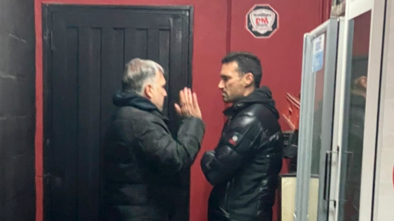 Tata y Scaloni se cruzan previo al México-Argentina de Qatar 2022