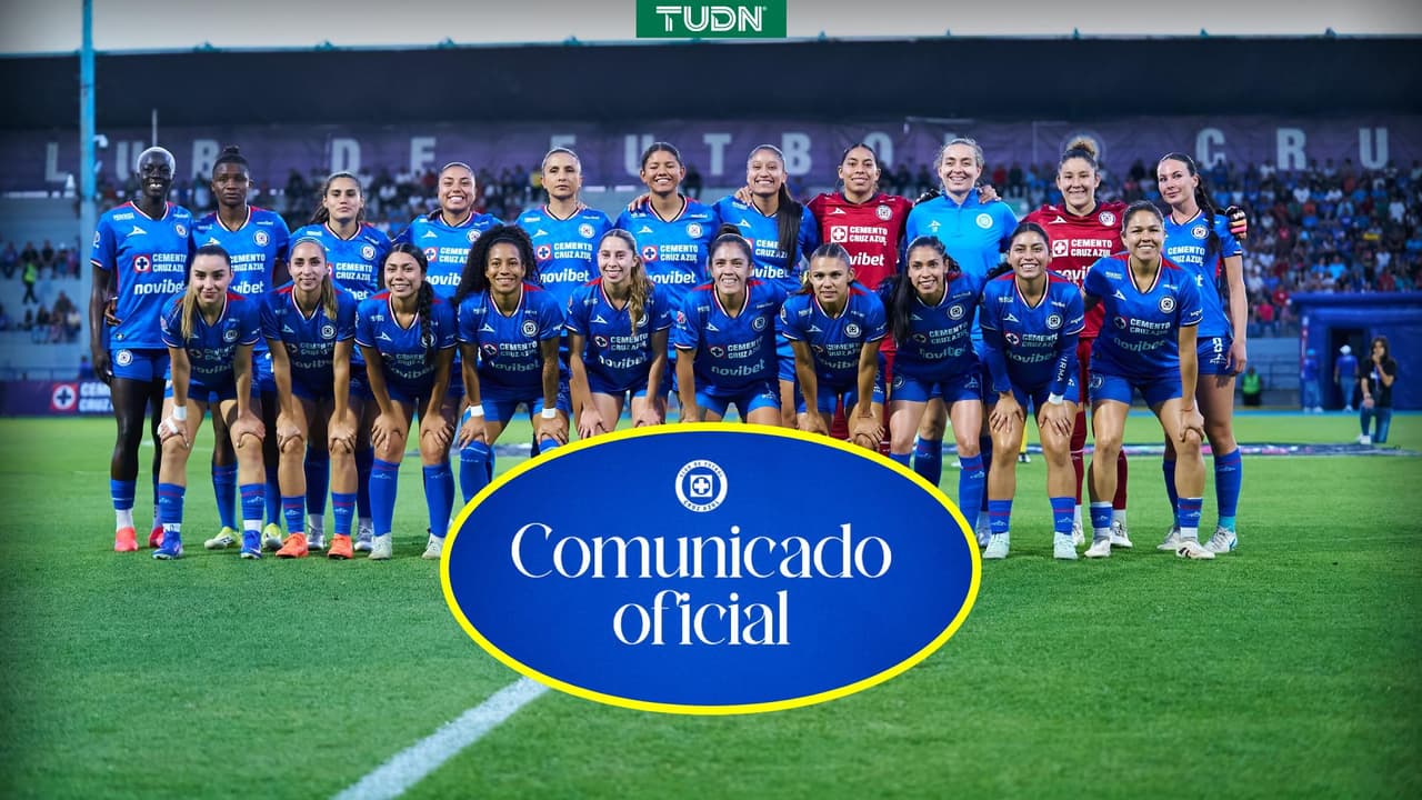 Cruz Azul emite comunicado en apoyo a sus jugadoras de la Liga Femenil