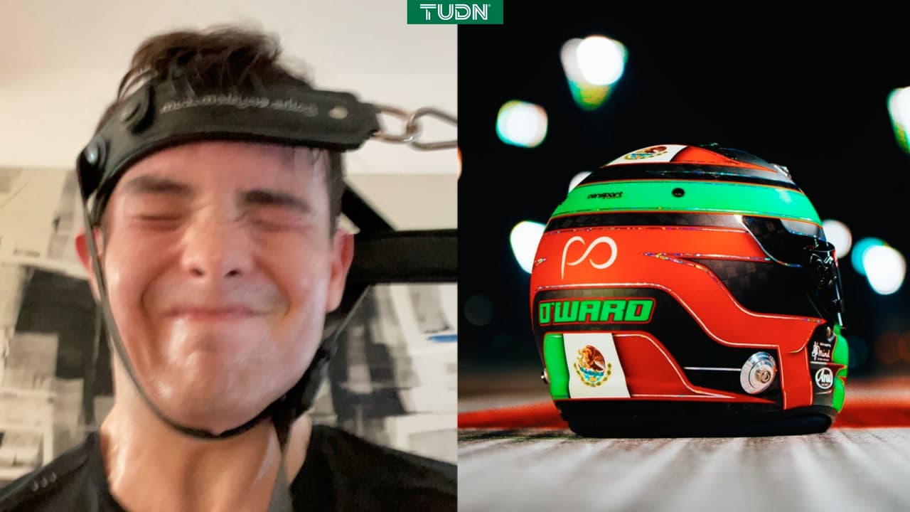 Patricio O'Ward se prepara para resistir las Fuerzas G de la Fórmula 1