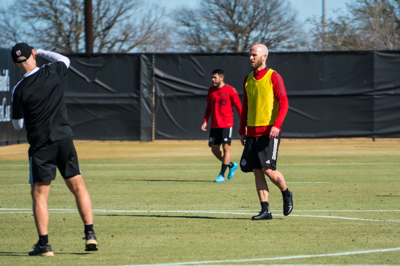 Michael Bradley, trabajando a las órdenes de su padre.