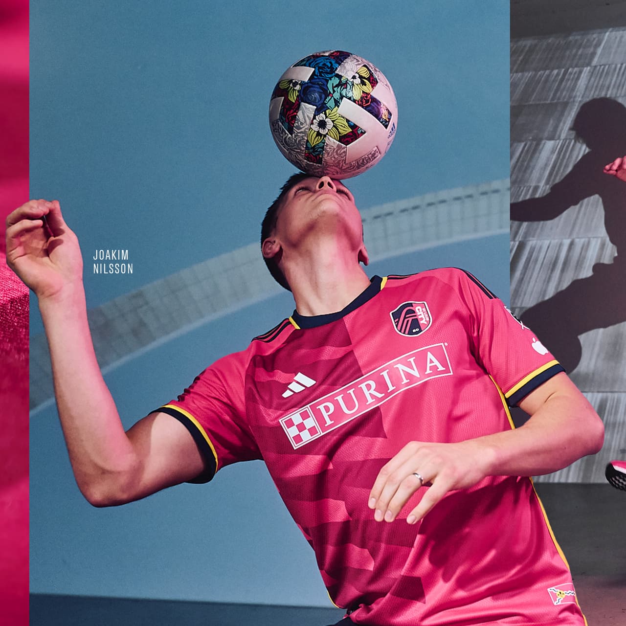 Este es el defensor sueco Joakim Nilsson.