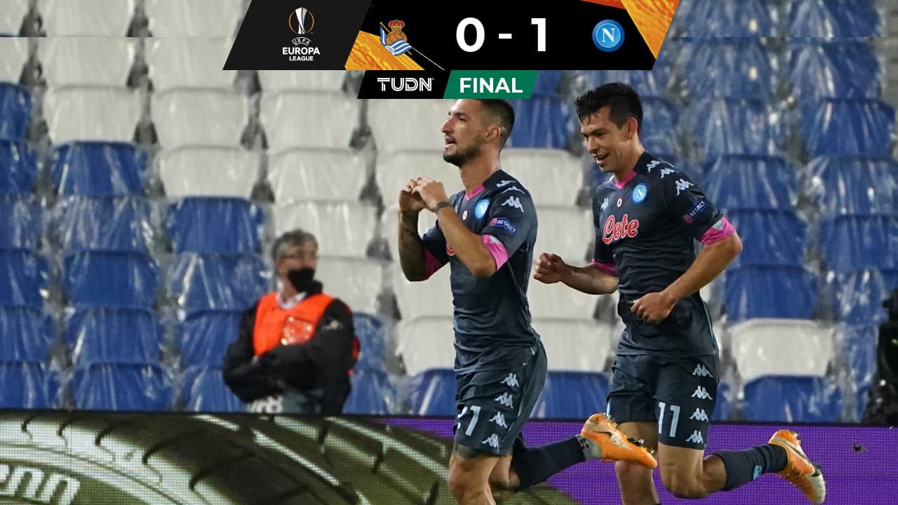 Con el Chucky desde el 22', Napoli saca el resultado de Anoeta