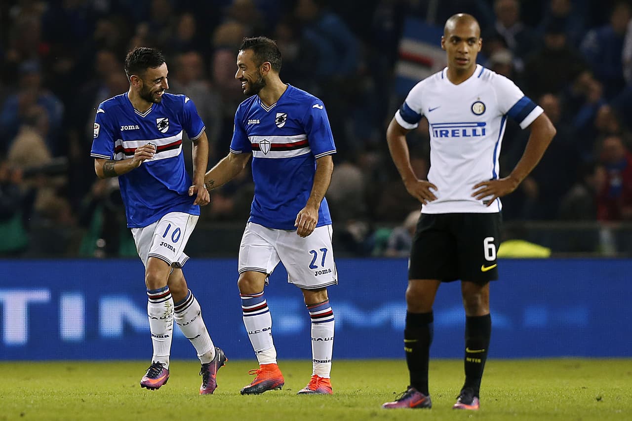 Inter sigue sin levantar, ahora cayó por la mínima ante Sampdoria