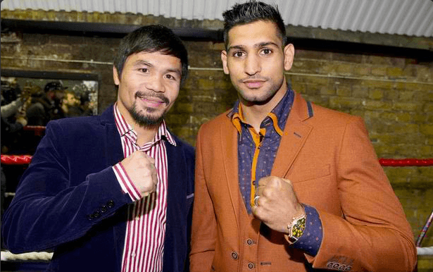 Manny Pacquiao está negociando una pelea con Amir Khan