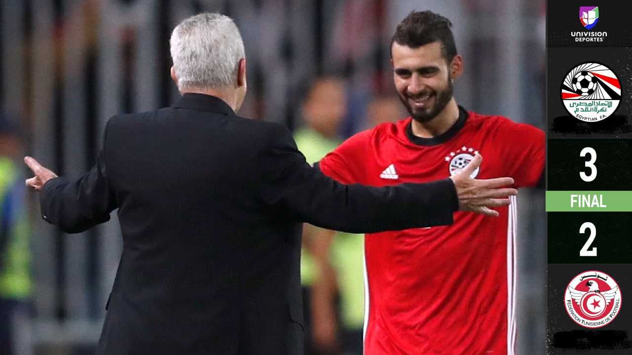 Mohammed Salah le da el triunfo al Egipto del ‘Vasco’ Aguirre ante Túnez