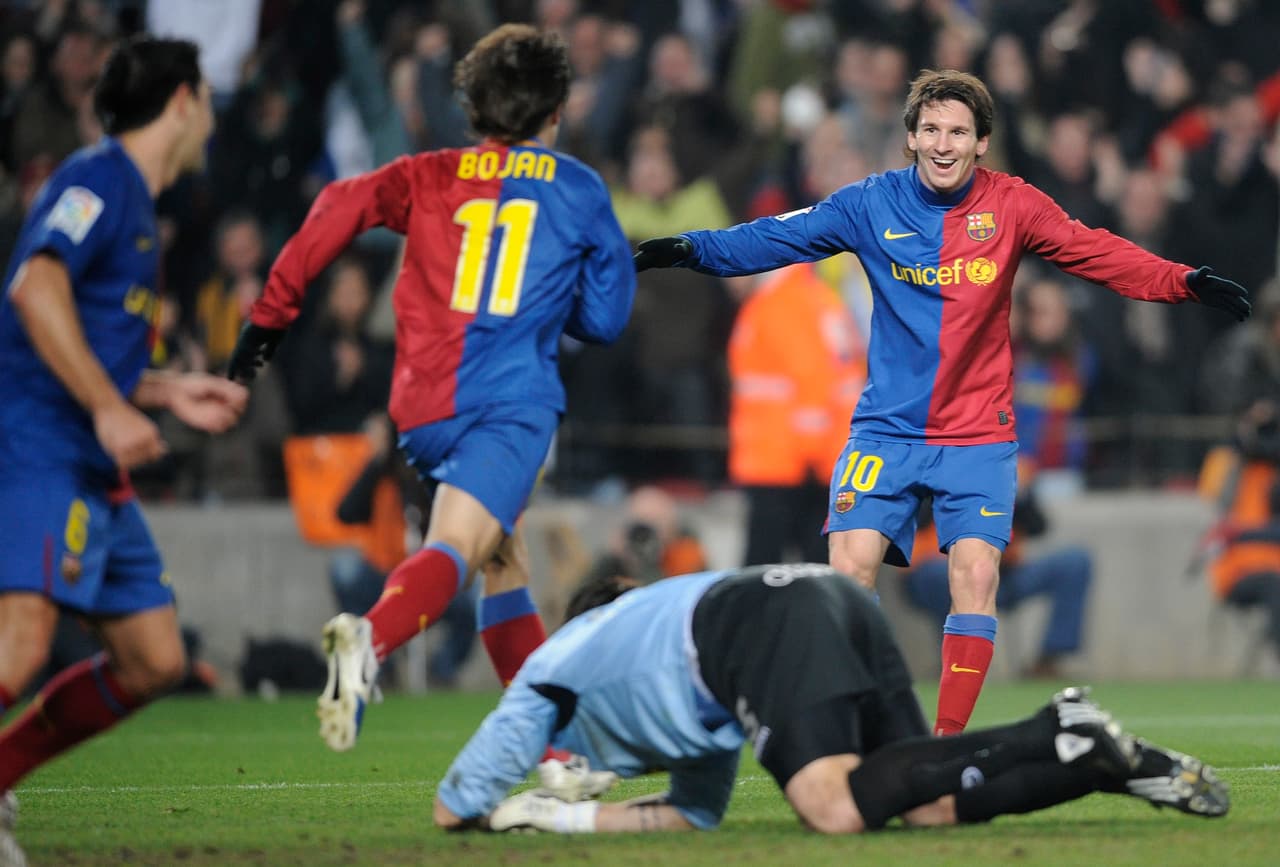 <b>Culés líderan clasificaciones en Copa del Rey</b>
<br>Barcelona avanzó 13 veces a la siguiente fase, incluyendo un título en la Final (1956-1957). Mientras el Espanyol eliminó a los Blaugranas cinco ocasiones.