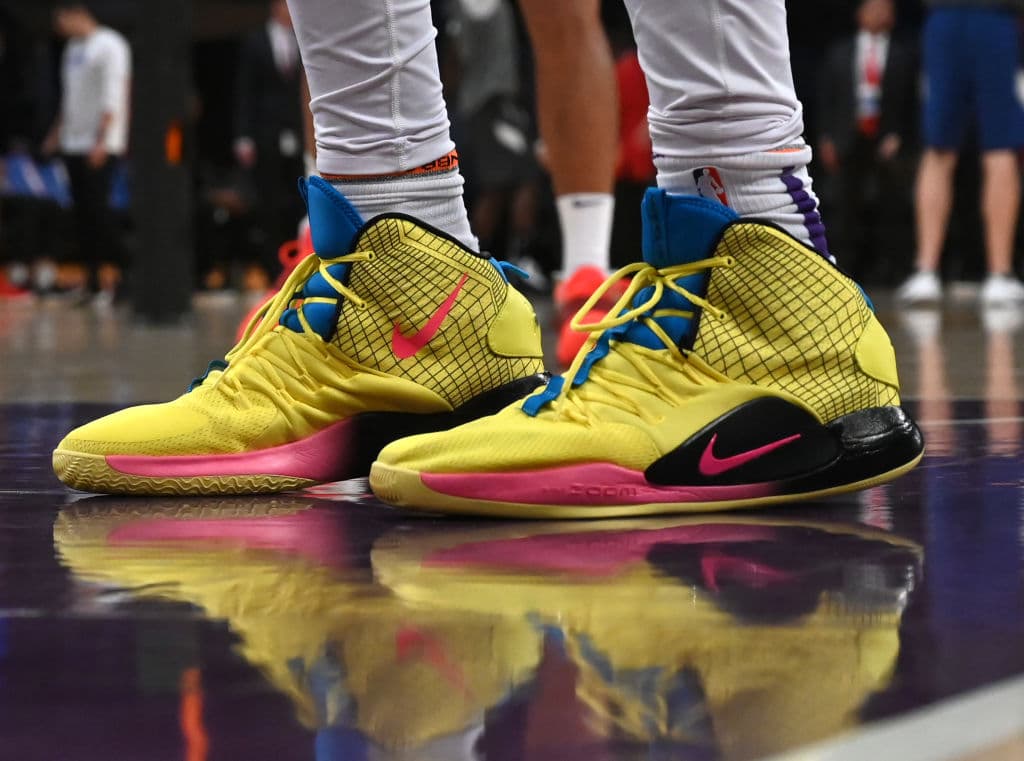Tras el cambio de reglas de la liga, los basquetbolistas están al último grito de la moda en cuanto a calzado se refiere.