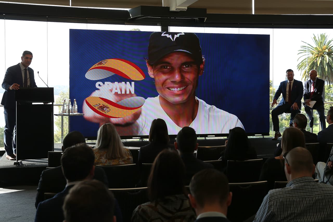 El tenista español disputará la nueva Copa ATP en Australia, aquí cuando salió en el sorteo del draw.