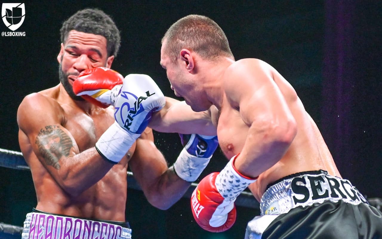 Lamont Peterson y Sergey Lipinets se batieron en el MGM National Harbor para el agrado del público. El poder del ruso fue demasiado para Peterson, quien tocó la lona en el décimo y fue rescatado por su esquina.