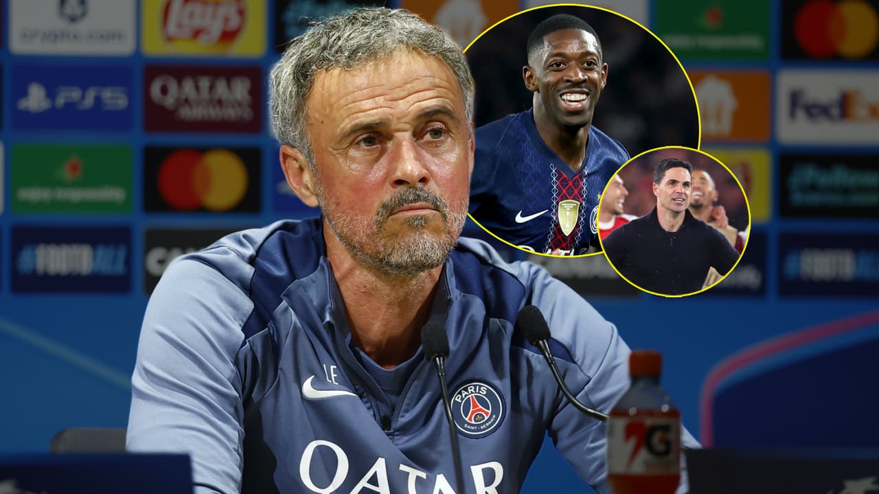 PSG vs. Arsenal: Luis Enrique habla del peso de Dembélé en la Final de Champions League