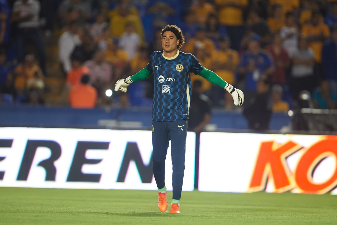 Guillermo se mostraba muy concentrado desde el calentamiento.