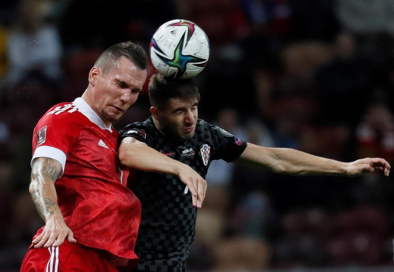 Rusia y Croacia no se hacen daño durante el partido eliminatorio rumbo al Mundial de Catar 2022. Aunque hubo empate a ceros, ambos equipos siguen en la cima del grupo H con siete puntos cada uno; Eslovaquia se encuentra cerca.