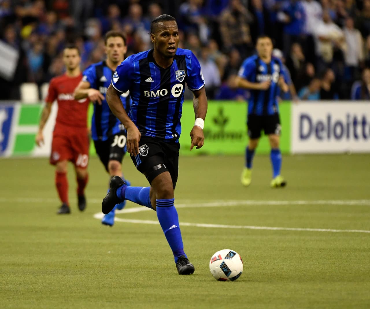 Los colores primarios mandan en el este de Canadá. Si Toronto es rojo, Montreal Impact tenía que ser azul, un color en el que todos pueden visualizar a Didier Drogba.
