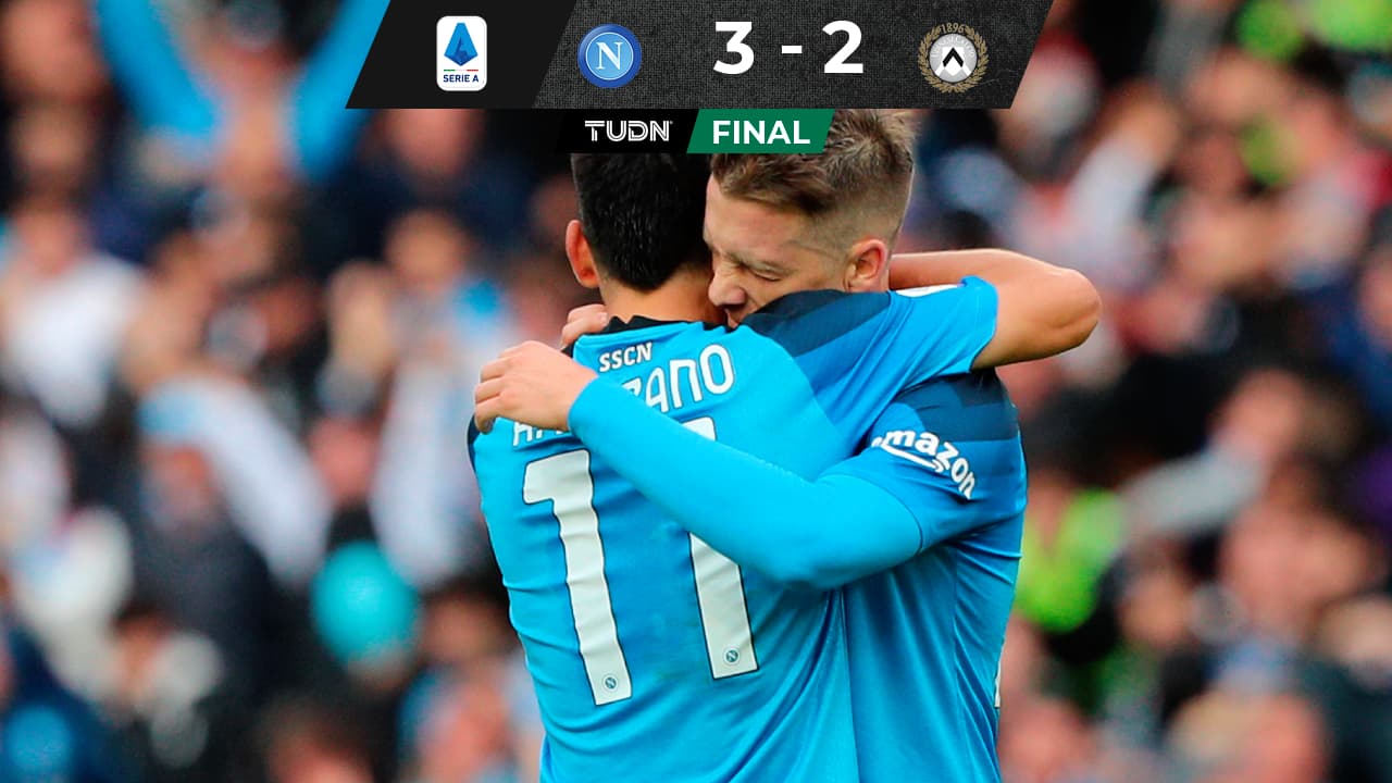 'Chucky' Lozano asiste a su rival en Qatar 2022 en triunfo del Napoli sobre Udinese
