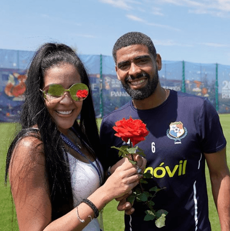 Ingrid González, esposa de Gabriel Gómez (delantero de Panamá)
