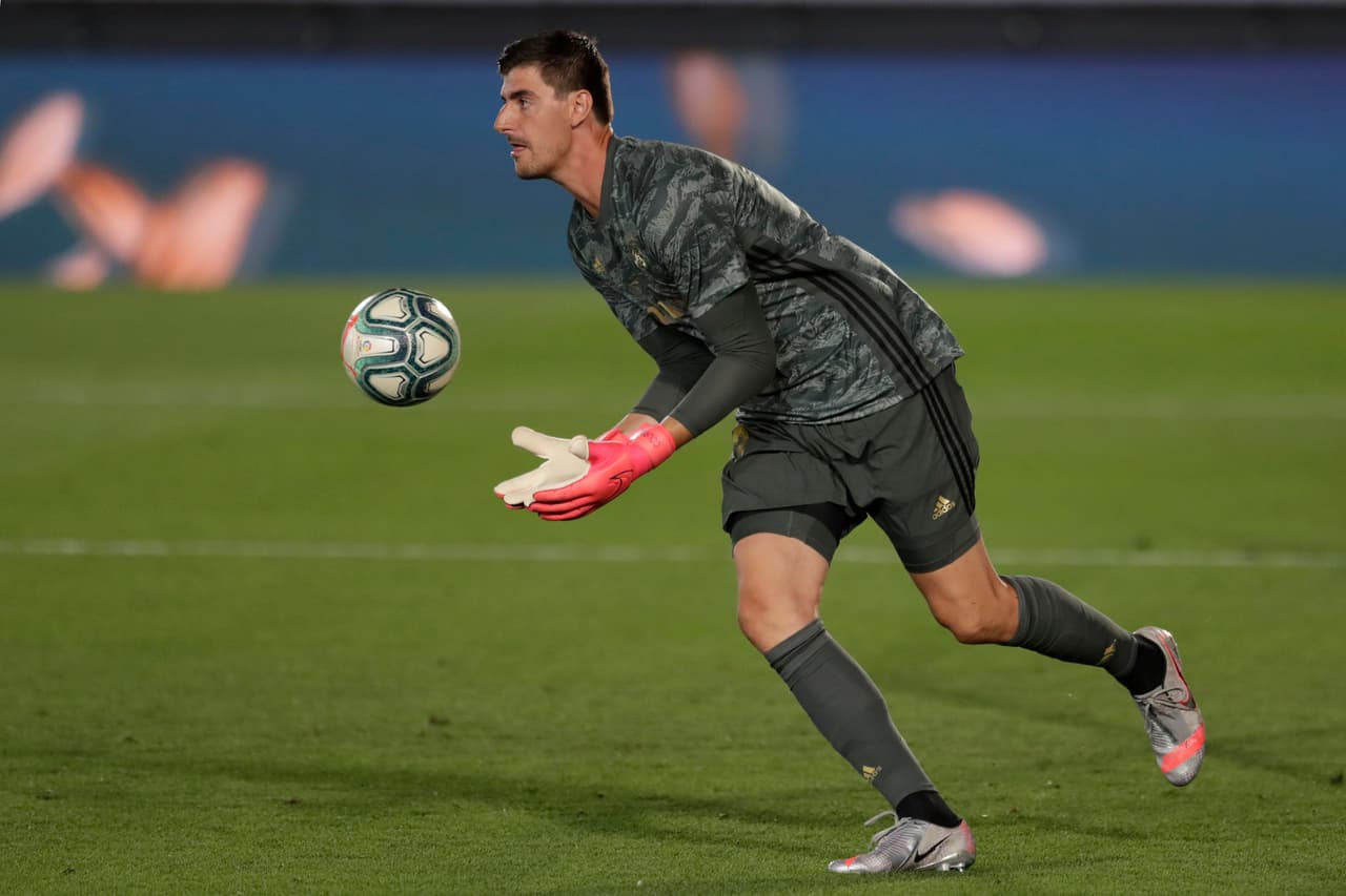Zinedine Zidane no escatima en elogios para Courtois