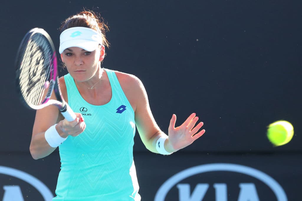 En el Abierto de Australia tuvo su mejor papel en 2018 en los Grand Slams, al ser eliminada en la tercera ronda del primer torneo grande de la temporada.