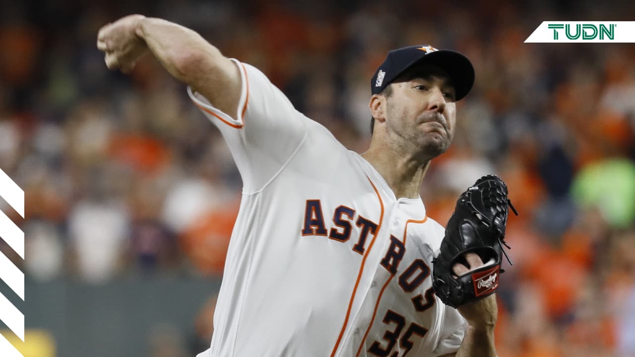 Verlander establece marca de más ponches en Playoffs
