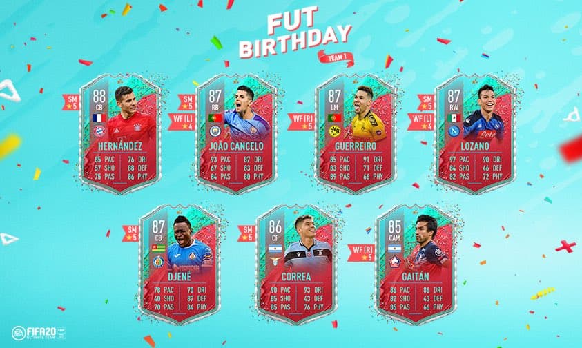 ¡Increíble equipo! Lozano aparece en FIFA 20 FUT Birthday