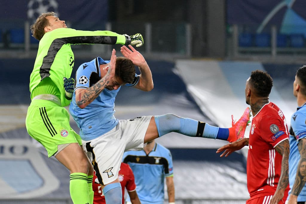 Bayern Munich golea a la Lazio 4-1 durante el partido de ida de la UEFA Champions League. Robert Lewandowsi abrió el marcador al minuto 9, seguido de Musiala al minuto 24 y Sané hizo lo propio al 42', al final, Acerbi, con autogol, marcaron la goleada sobre los de Inzaghi.