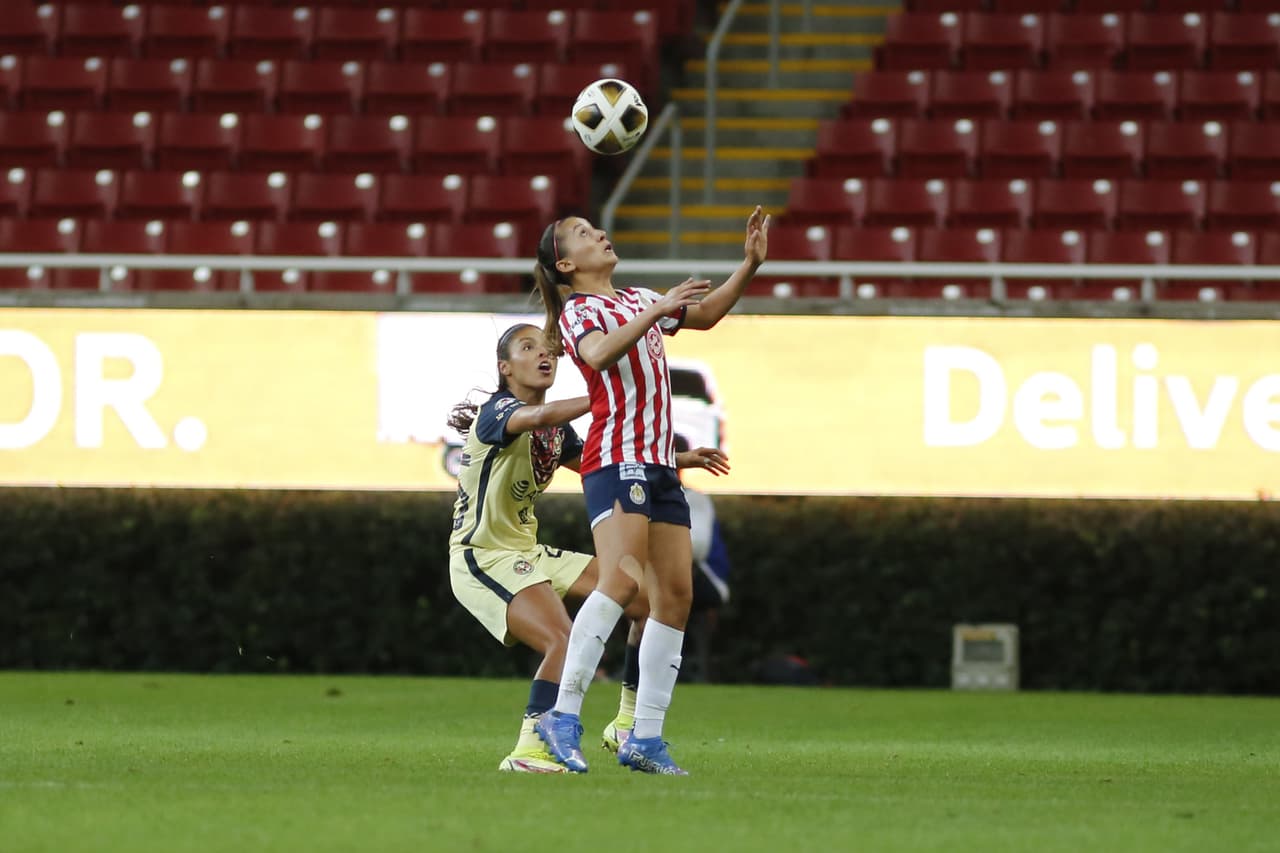 during the game Guadalajara vs America, corresponding to Quarterfinal second leg round match of Torneo Apertura Grita Mexico A21 of the Liga BBVA MX Femenil, at Akron Stadium, on December 06, 2021.
<br>
<br> durante el partido Guadalajara vs America, correspondiente al partido de vuelta de Cuartos de Final del Torneo Apertura Grita Mexico A21 de la Liga BBVA MX Femenil, en el Estadio Akron, el 06 de diciembre de 2021.