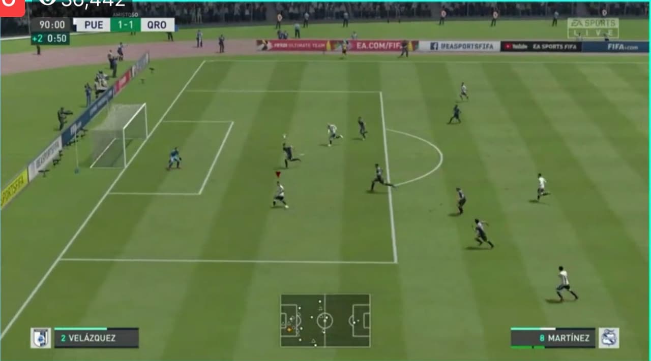 Jimmy Gómez le pone fin a la racha ganadora del Puebla de Santiago Ormeño.