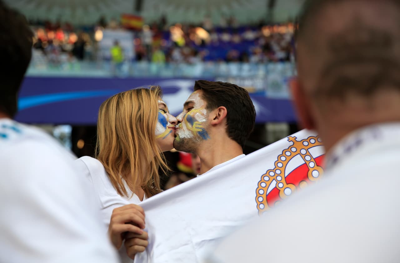 Tiempo para el amor también hubo entre estos dos.