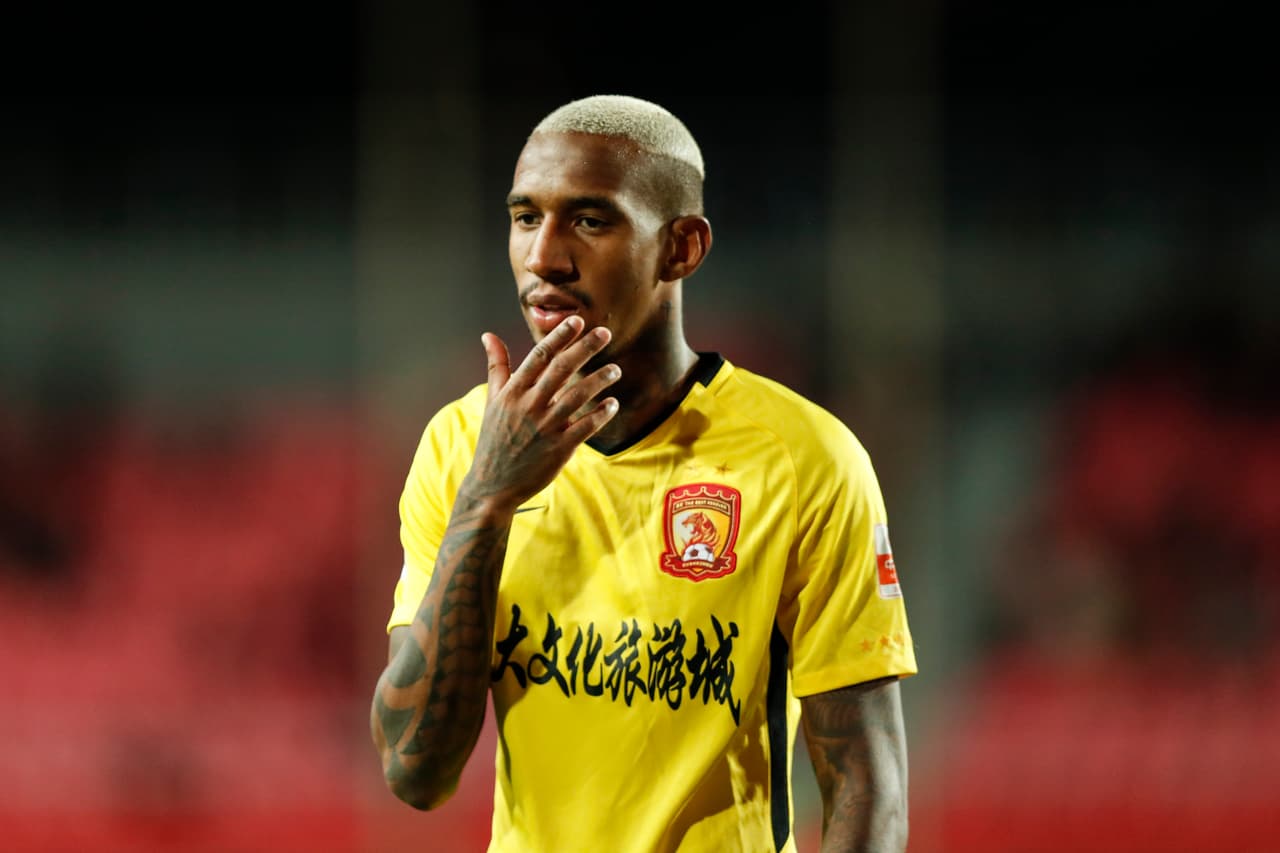 <b>5. Talisca - </b>21.8 millones de dólares desde el Benfica al Guagnzhou Evergrande / Pago de opción de compra