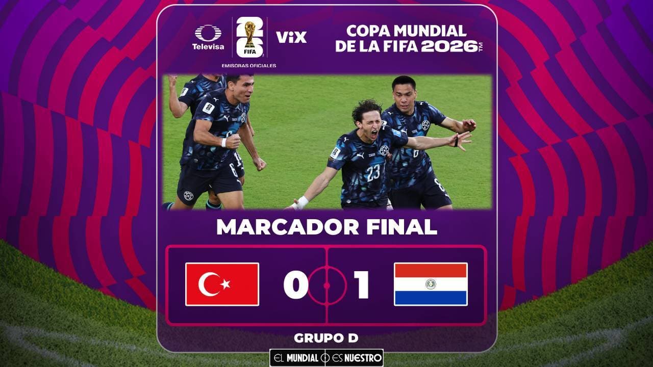 Tuquía vs. Paraguay: goles, resultado y resumen del partido del Mundial 2026
