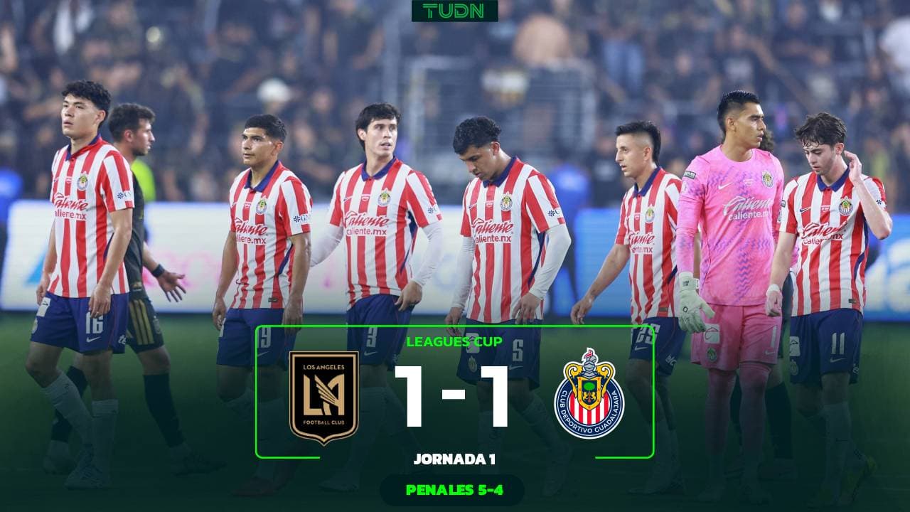 LAFC vs. Chivas: goles, resultado y resumen del partido de la Leagues Cup 2026
